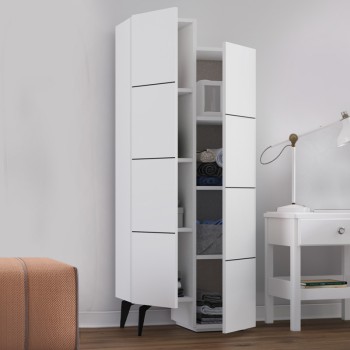 Παπουτσοθήκη Ντουλάπι Art Maison ΔΙΑΠΟΡΟΣ - White (62,2x37,4x156εκ.)
