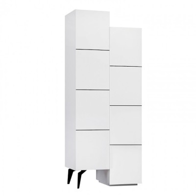 Παπουτσοθήκη Ντουλάπι Art Maison ΔΙΑΠΟΡΟΣ - White (62,2x37,4x156εκ.)