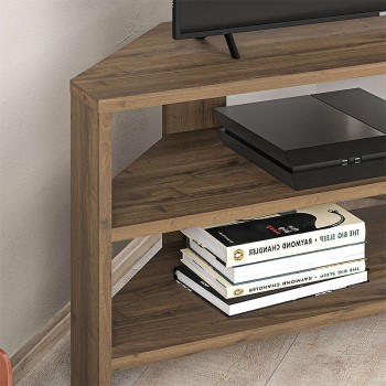 ΕΠΙΠΛΟ ΤΗΛΕΟΡΑΣΗΣ ART MAISON FILLMORE - LIGHT WALNUT (110x36x45εκ.)