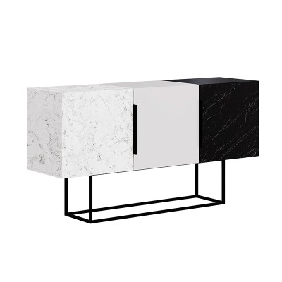 Μπουφές Art Maison Μοσχονάς - White Black (150x42x79,5εκ.) Μπουφές Art Maison Μοσχονάς - White Black (150x42x79,5εκ.)