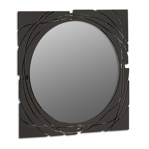 Καθρέφτης τοίχου Art Maison Πλατάνι - Black (55,6x2x55,6εκ.)
