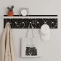 Κρεμάστρα τοίχου Art Maison Γλαρονήσι - White Black (80x15,2x20εκ.)