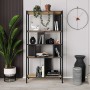 ΒΙΒΛΙΟΘΗΚΗ ART MAISON MARING - NATURAL BLACK (88x35x175εκ.)