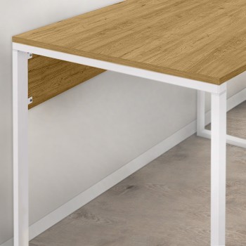 ΓΡΑΦΕΙΟ ART MAISON OBIDOS - NATURAL WHITE (110x60x75εκ.)