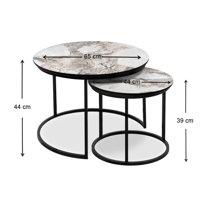 ΤΡΑΠΕΖΑΚΙΑ ΣΑΛΟΝΙΟΥ ART MAISON LIJA - BEIGE MARBLE (65x65x44εκ.) ΤΡΑΠΕΖΑΚΙΑ ΣΑΛΟΝΙΟΥ ART MAISON LIJA - BEIGE MARBLE (65x65x44εκ.)
