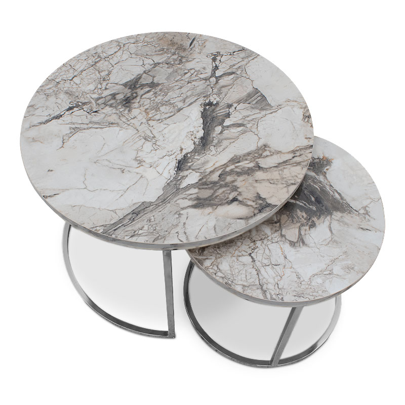 Τραπεζάκια σαλονιού Art Maison ΑΡΜΑΘΙΑ - Beige Marble (65x65x44εκ.) Τραπεζάκια σαλονιού Art Maison ΑΡΜΑΘΙΑ - Beige Marble (65x65x44εκ.)