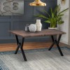 Τραπέζι Art Maison ΚΩΜΗ - Walnut (140x80x75εκ.)