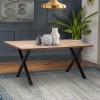 Τραπέζι Art Maison Μετώπη - Walnut (140x80x75εκ.)