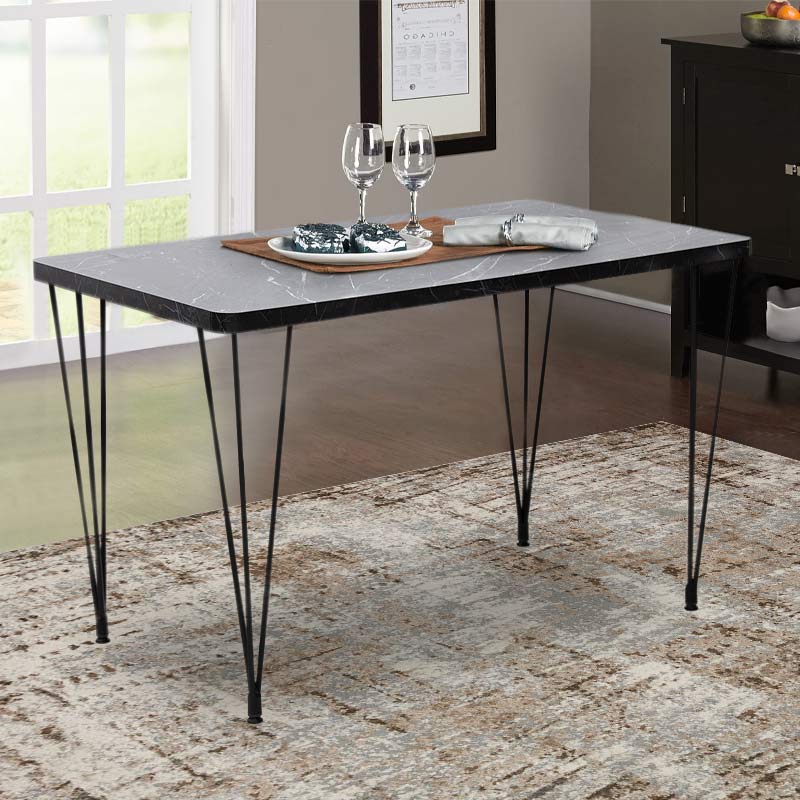 Τραπέζι Art Maison ΒΕΝΕΤΙΚΟ - Black (120x70x75εκ.)