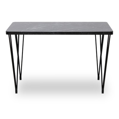 Τραπέζι Art Maison ΒΕΝΕΤΙΚΟ - Black (120x70x75εκ.)