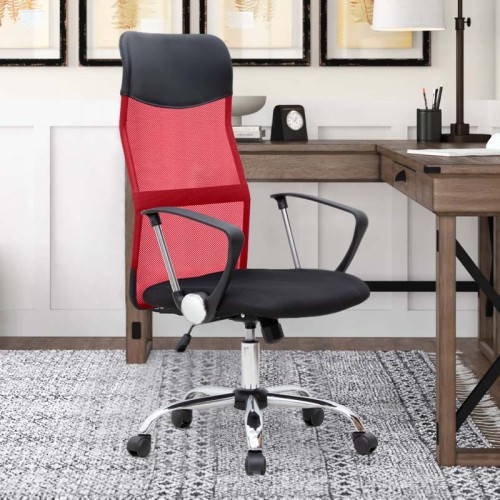 Καρέκλα γραφείου Art Maison ΣΚΟΓΙΟ - Black Red