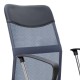 Καρέκλα γραφείου Art Maison Θέρισο - Gray Black ( 59x57x95/105εκ.)