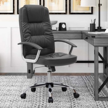 Καρέκλα γραφείου Art Maison Σητεία - Black (62x63x112/122εκ.)