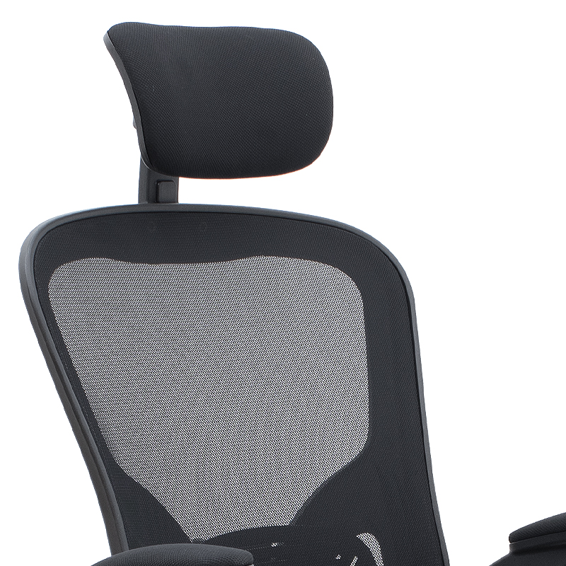 Καρέκλα γραφείου διευθυντική Art Maison Cobra με ύφασμα Mesh χρώμα μαύρο 68x65x119/129εκ.