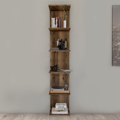 Βιβλιοθήκη Art Maison Γυάρος - Walnut (34,5x30x180εκ.) Βιβλιοθήκη Art Maison Γυάρος - Walnut (34,5x30x180εκ.)