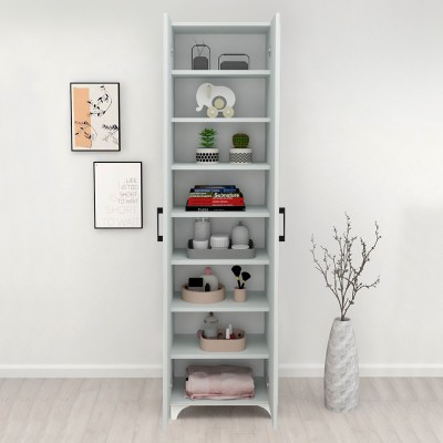 Ντουλάπα Παπουτσοθήκη Art Maison ΛΕΒΙΘΑ - White (49x32x178εκ.) Ντουλάπα Παπουτσοθήκη Art Maison ΛΕΒΙΘΑ - White (49x32x178εκ.)
