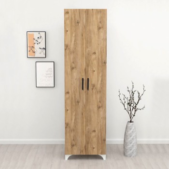 Ντουλάπα Παπουτσοθήκη Art Maison ΛΕΒΙΘΑ - Pine Oak (49x32x178εκ.)