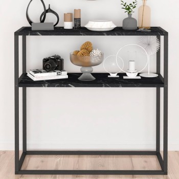 Κονσόλα Art Maison Κεφαλονιά - Black (90x33,5x90εκ.)