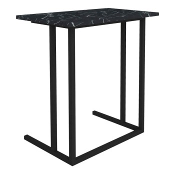 Βοηθητικό τραπεζάκι Art Maison Αμαρίδα - Black (60x35,5x65,5εκ.)