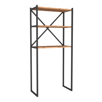 Έπιπλο πλυντηρίου Art Maison Αξίνη - Black Pine Oak (66x34x160εκ.)