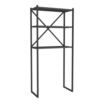 Έπιπλο πλυντηρίου Art Maison Αξίνη - Black Charcoal (66x34x160εκ.)