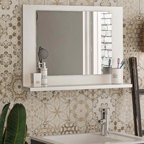 Καθρέφτης μπάνιου Art Maison Πλατάνι - White (60x10x45εκ.)
