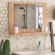 Καθρέφτης μπάνιου Art Maison Πλατάνι - Pine oak (60x10x45εκ.)