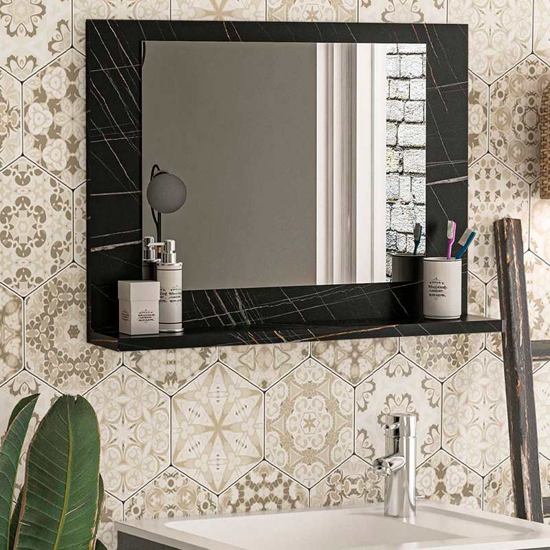 Καθρέφτης μπάνιου Art Maison Πλατάνι - Black Marble (60x10x45εκ.) Καθρέφτης μπάνιου Art Maison Πλατάνι - Black Marble (60x10x45εκ.)