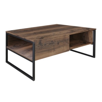 Τραπεζάκι Σαλονιού Art Maison Ανατολή - Walnut (105x60x46εκ.)