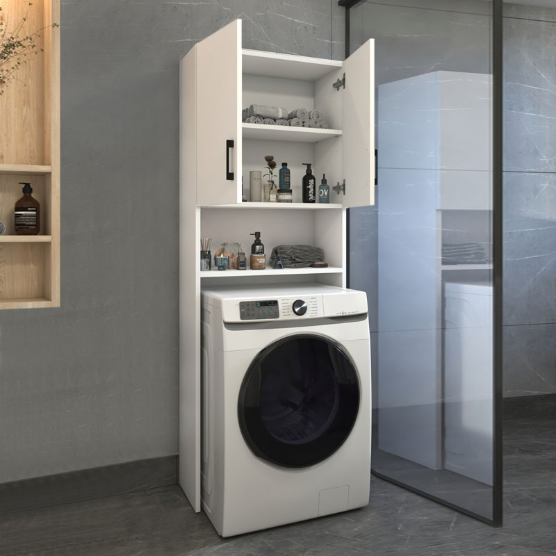 Έπιπλο πλυντηρίου Art Maison Πλακιάς - White (65,5x30x180εκ.)