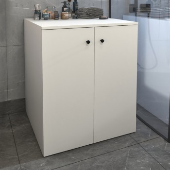 Έπιπλο πλυντηρίου Art Maison Σπήλι - White (70x66x90εκ.)
