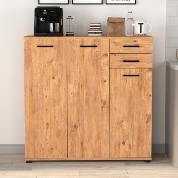 Παπουτσοθήκη - ντουλάπι Art Maison Cursola  χρώμα pine oak 108x35x108εκ.