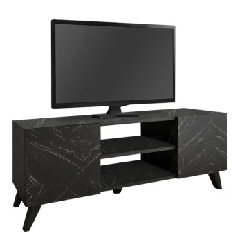 Έπιπλο τηλεόρασης Art Maison Σίκινος - Black (140x35x46εκ.)
