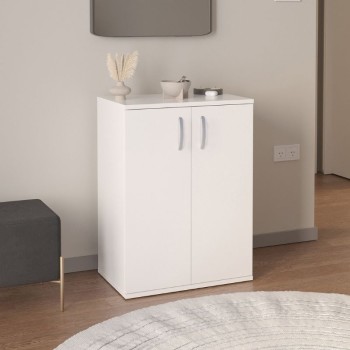 Παπουτσοθήκη - Ντουλάπι Art Maison Veluza χρώμα λευκό 60x38x81,4εκ.