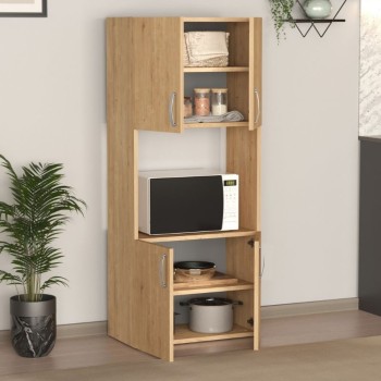 Ντουλάπα κουζίνας Art Maison Shin - Natural (60x32x140εκ.)
