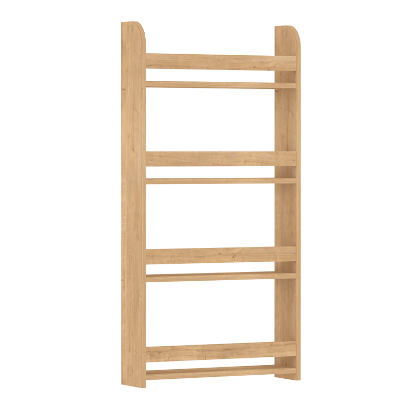 Επιτοίχια βιβλιοθήκη - ραφιέρα Art Maison Mudsdale χρώμα sapphire oak 60x15x120εκ.