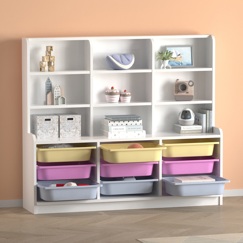 Βιβλιοθήκη Art Maison Mudbray με 9 συρτάρια χρώμα λευκό 132,6x30x115εκ. Βιβλιοθήκη Art Maison Mudbray με 9 συρτάρια χρώμα λευκό 132,6x30x115εκ.