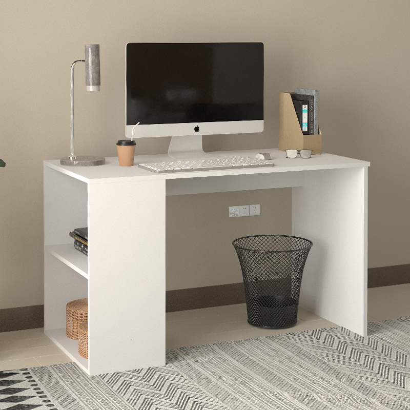 Γραφείο εργασίας Art Maison Kyoko χρώμα λευκό 120x60x74,4εκ.