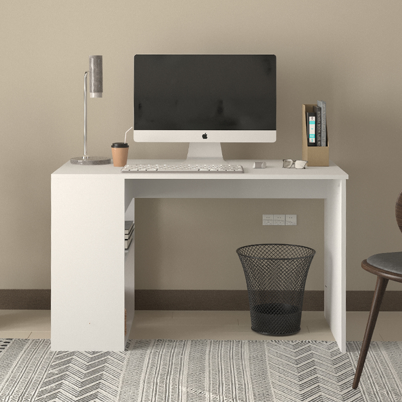 Γραφείο εργασίας Art Maison Kyoko χρώμα λευκό 120x60x74,4εκ.