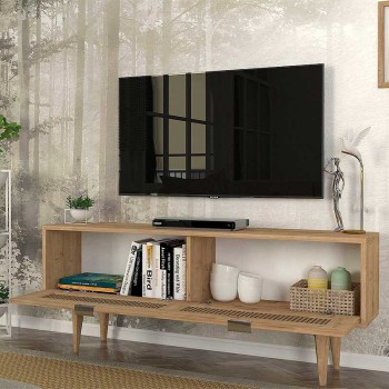 Έπιπλο τηλεόρασης Art Maison ΡΗΝΕΙΑ - Oak (140x30x55εκ.)