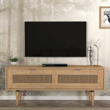 Έπιπλο τηλεόρασης Art Maison ΡΗΝΕΙΑ - Oak (140x30x55εκ.)
