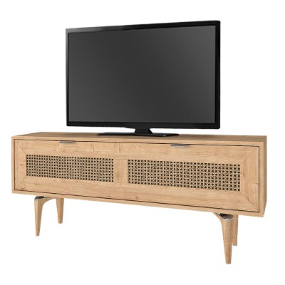 Έπιπλο τηλεόρασης Art Maison ΡΗΝΕΙΑ - Oak (140x30x55εκ.) Έπιπλο τηλεόρασης Art Maison ΡΗΝΕΙΑ - Oak (140x30x55εκ.)
