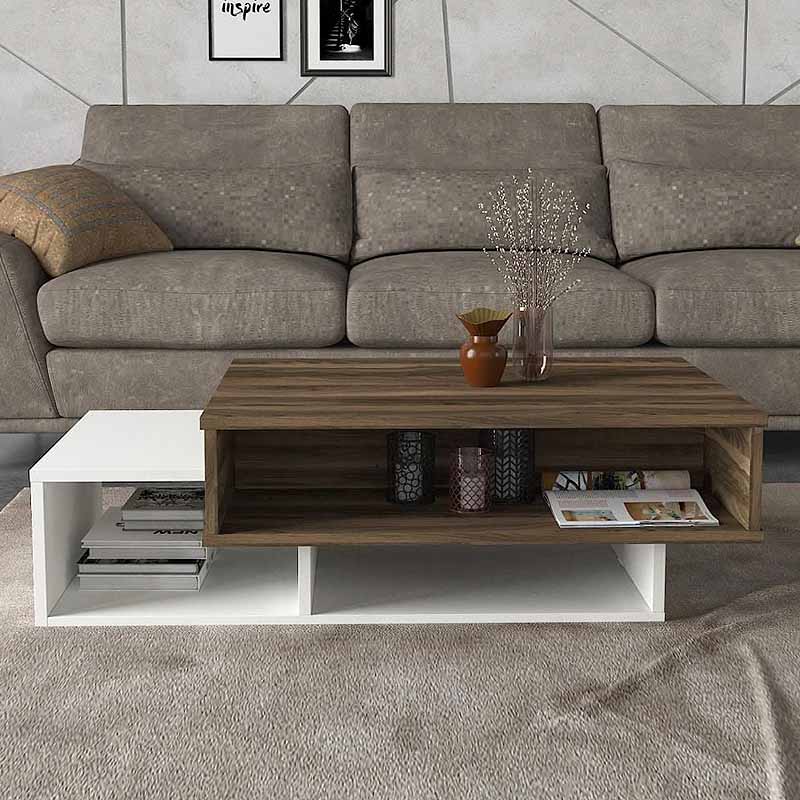 Τραπεζάκι Σαλονιού Art Maison Ετιά - White Walnut (105x60x32εκ) Τραπεζάκι Σαλονιού Art Maison Ετιά - White Walnut (105x60x32εκ)