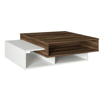 Τραπεζάκι Σαλονιού Art Maison Ετιά - White Walnut (105x60x32εκ)