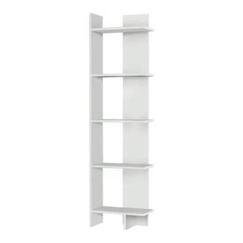 Βιβλιοθήκη Art Maison Ρόμβος - White (48x22x170εκ.)
