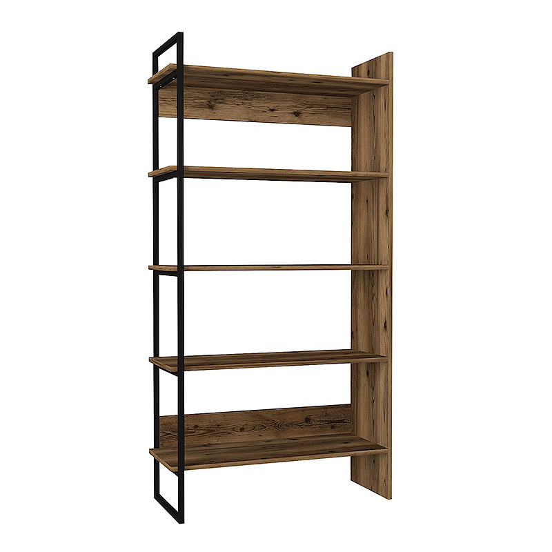Βιβλιοθήκη Art Maison Σέλι - Walnut (91,8x34,8x180εκ.) Βιβλιοθήκη Art Maison Σέλι - Walnut (91,8x34,8x180εκ.)