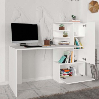 Γραφείο Art Maison ΚΟΦΑ - White (149,5x61,8x120εκ.)