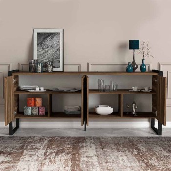 Μπουφές Art Maison Σύμη - Walnut (180x40x77,6εκ.)