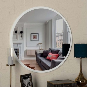 Καθρέπτης τοίχου Art Maison Ελούντα - White (59x2x59εκ.)