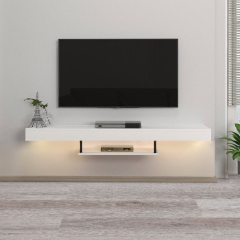 Έπιπλο τηλεόρασης επιτοίχιο Art Maison ΥΔΡΑ - White